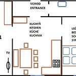 Apartmán Janské lázně * Janské Lázně