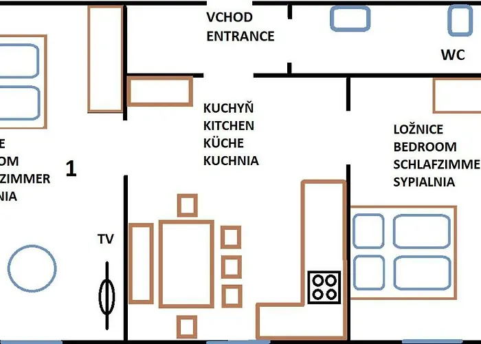 Apartmán Janské lázně * Janské Lázně